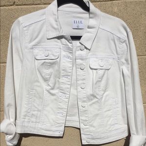 White Denim Jacket